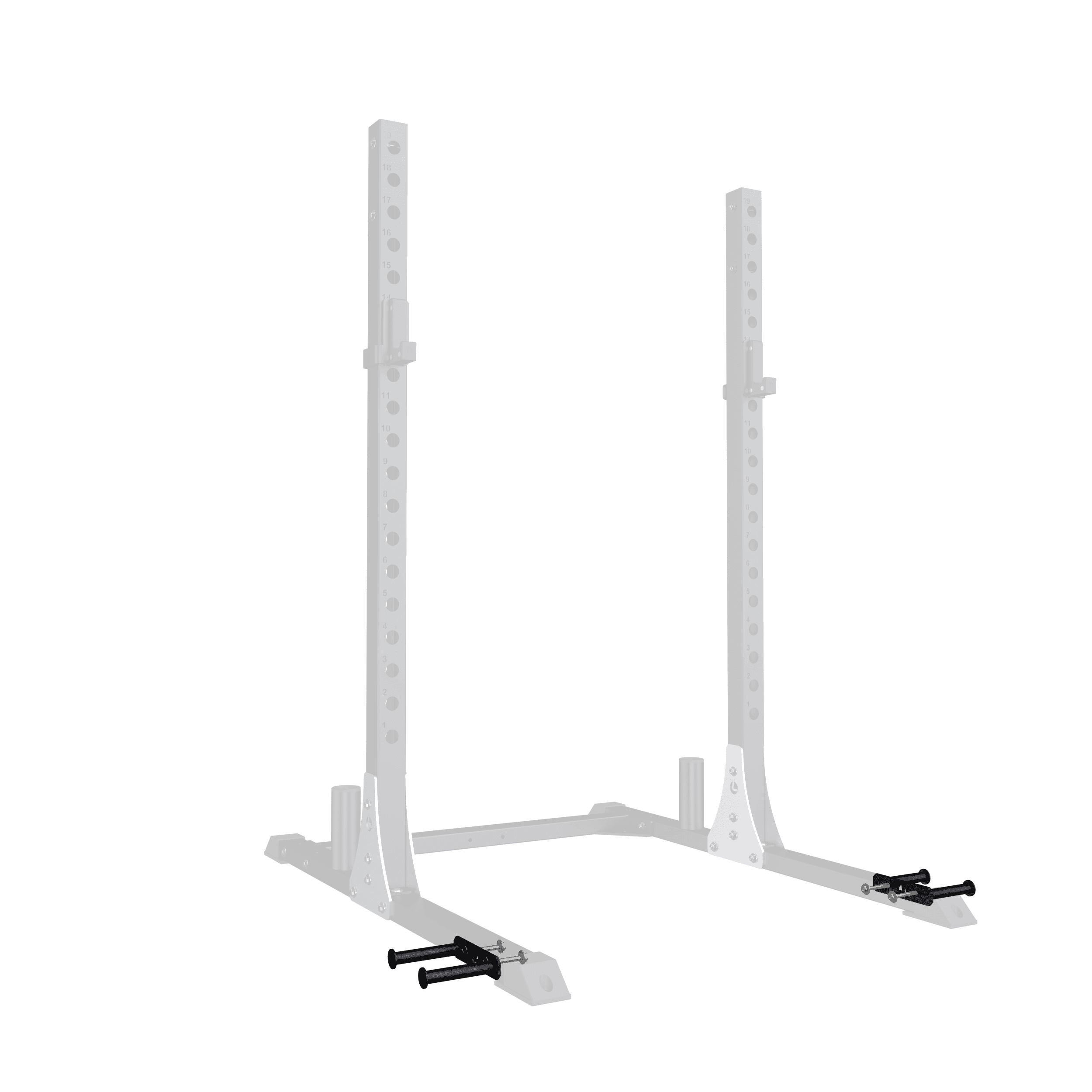 Ganci (coppia) per Rubber Band - Half Rack PRO — vista 2