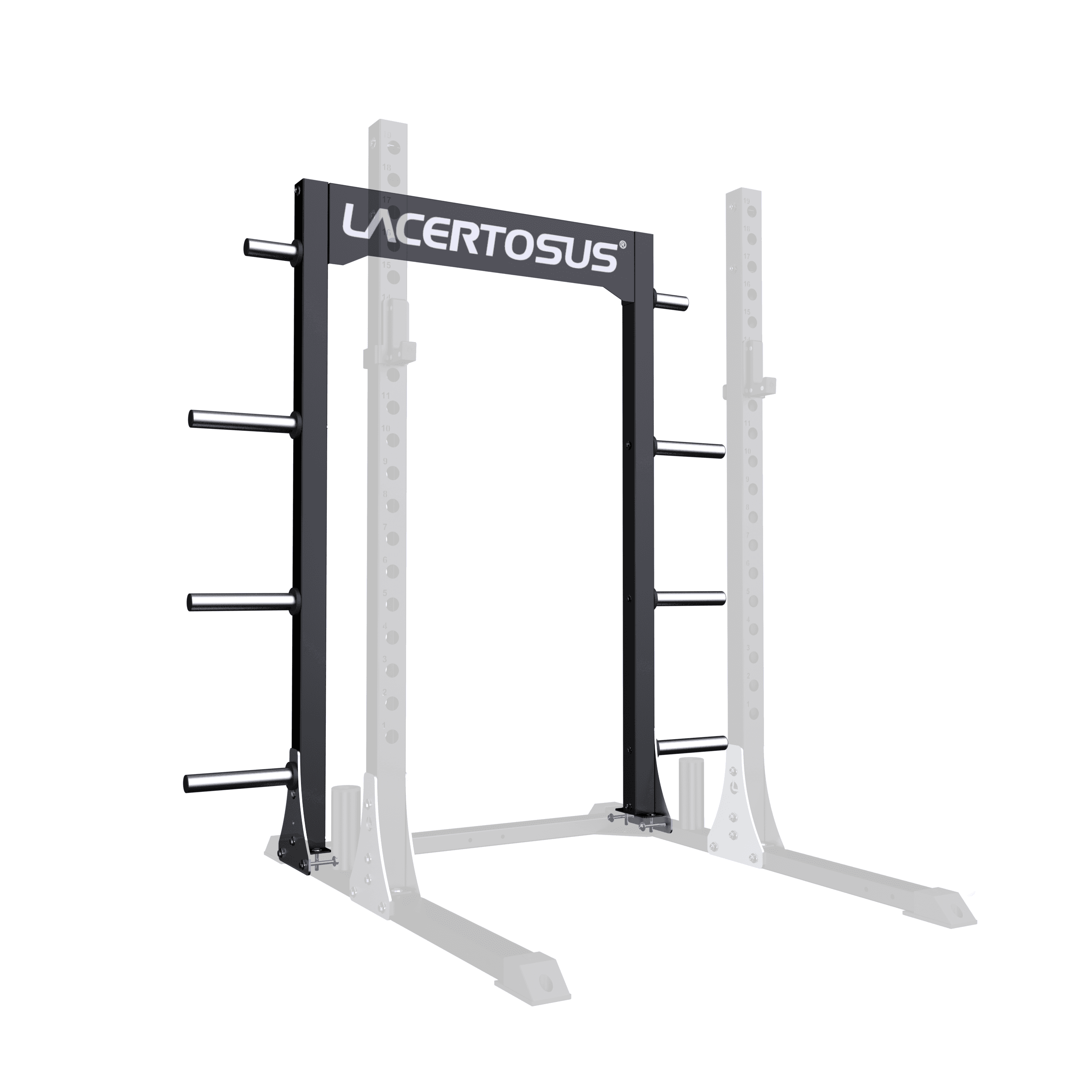 Rastrelliera Verticale per Half Rack Pro — vista 3