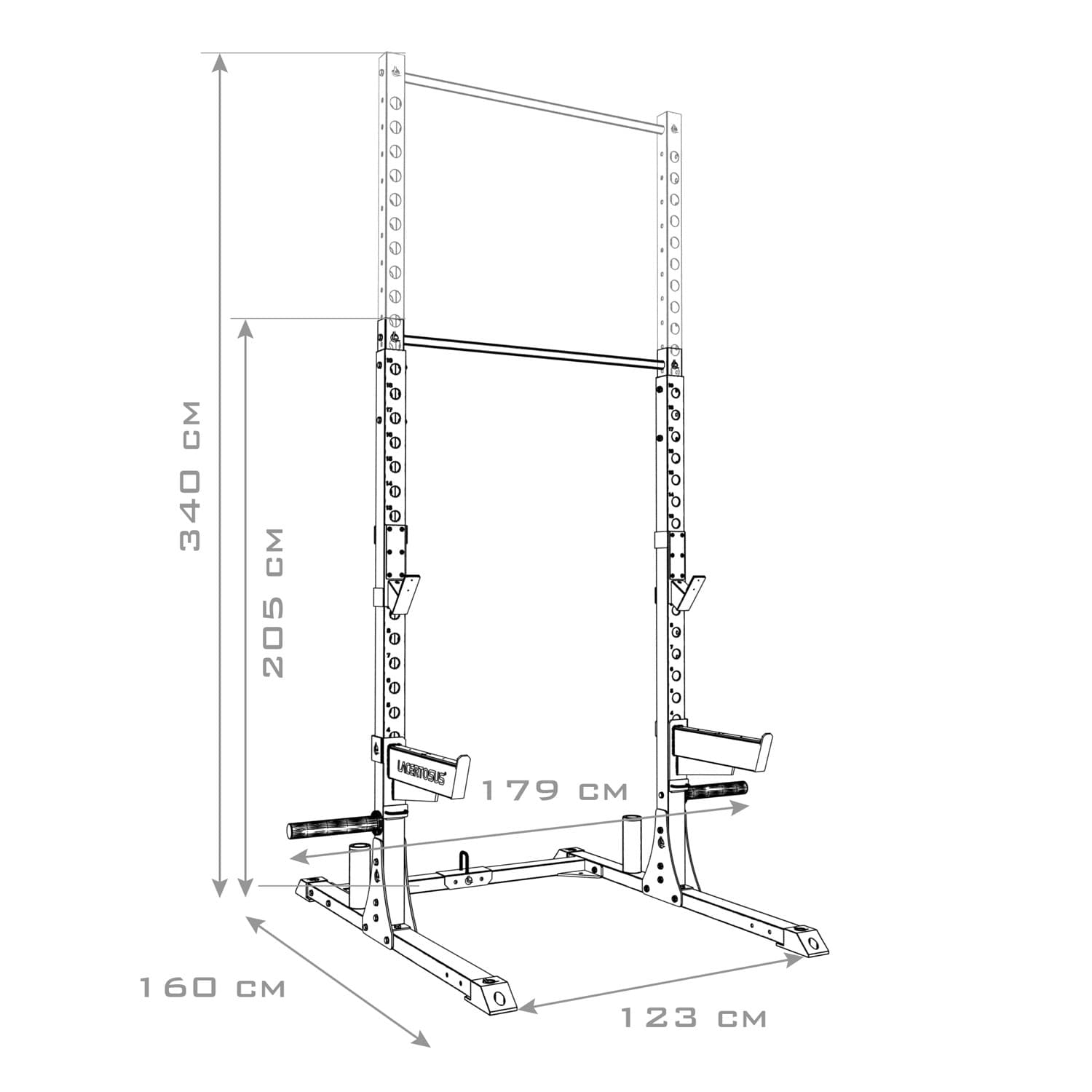 Half Rack PRO Set 1 — vista 5
