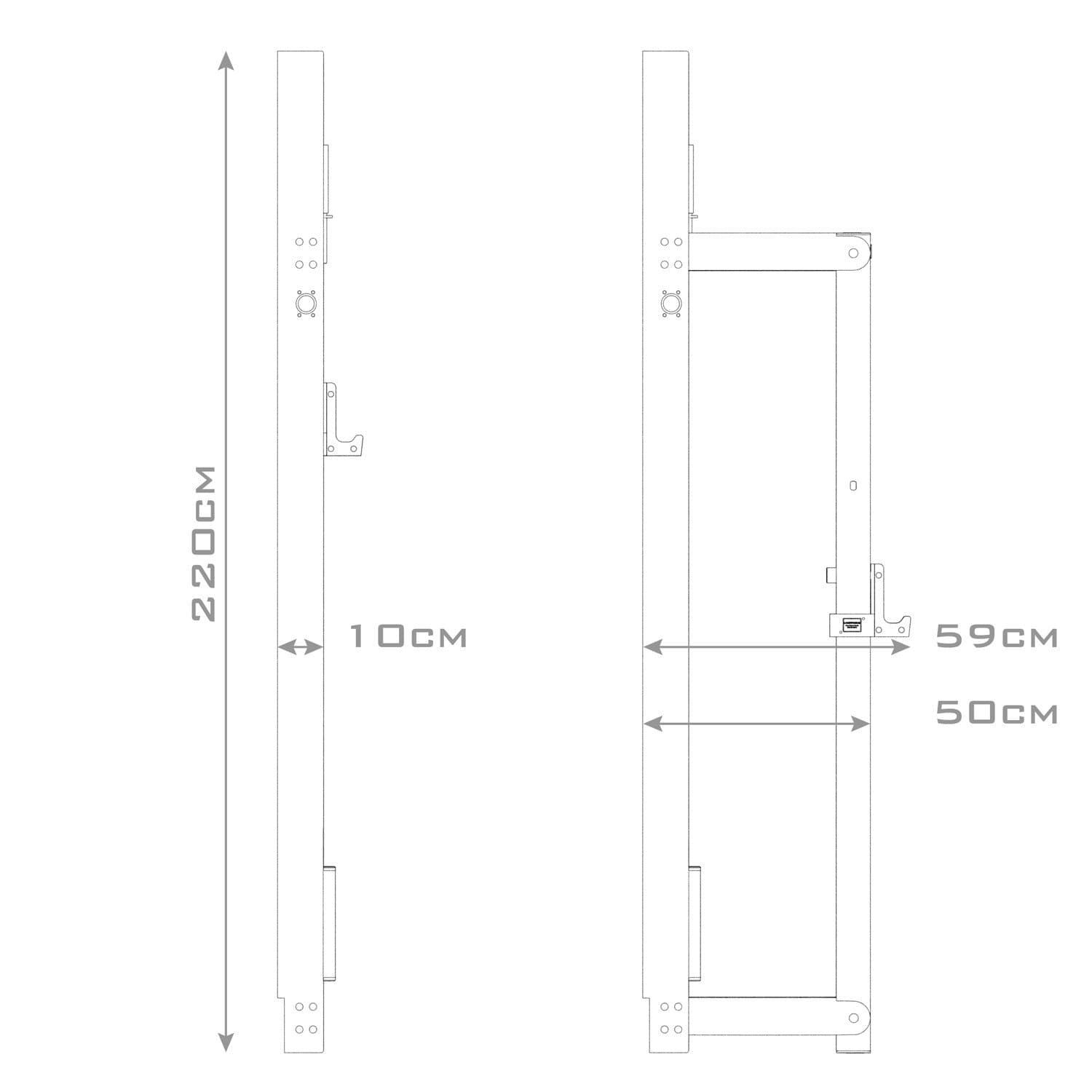 Foldable Rack PRO — vista 9