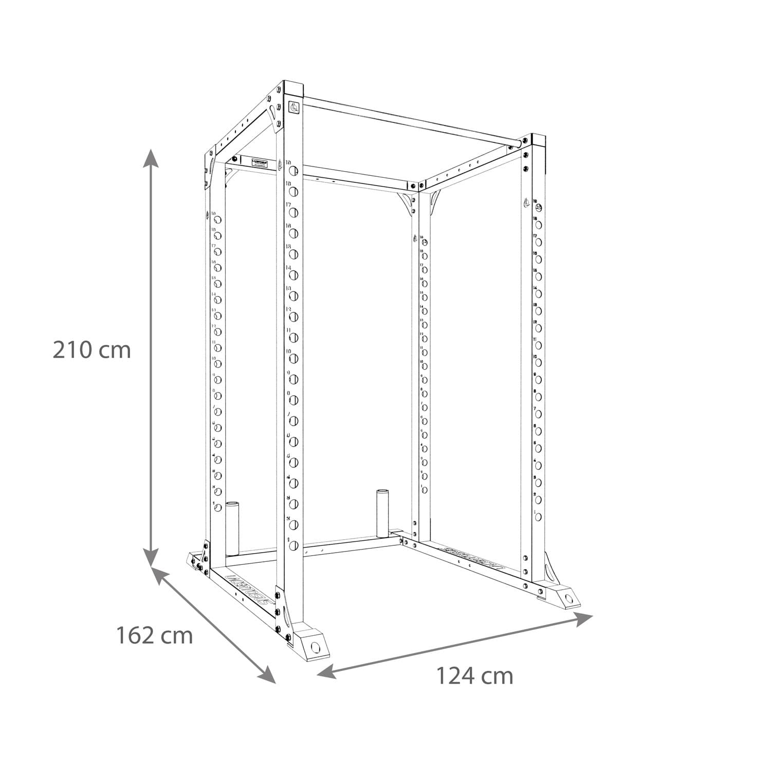 Pro Power Rack Starter Set — vista 4