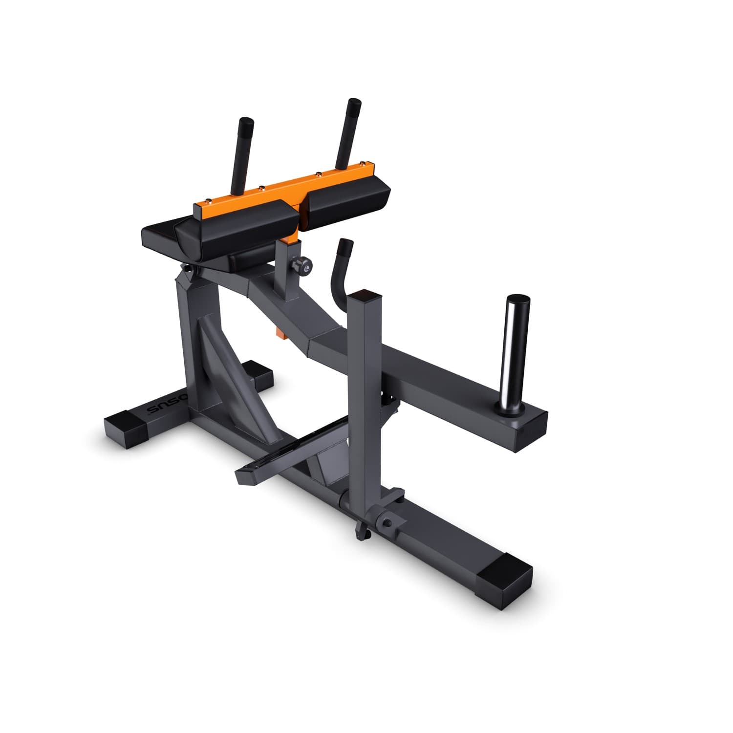 Seated Calf Machine Clubine Lacertosus - Plate Loaded — vista 3