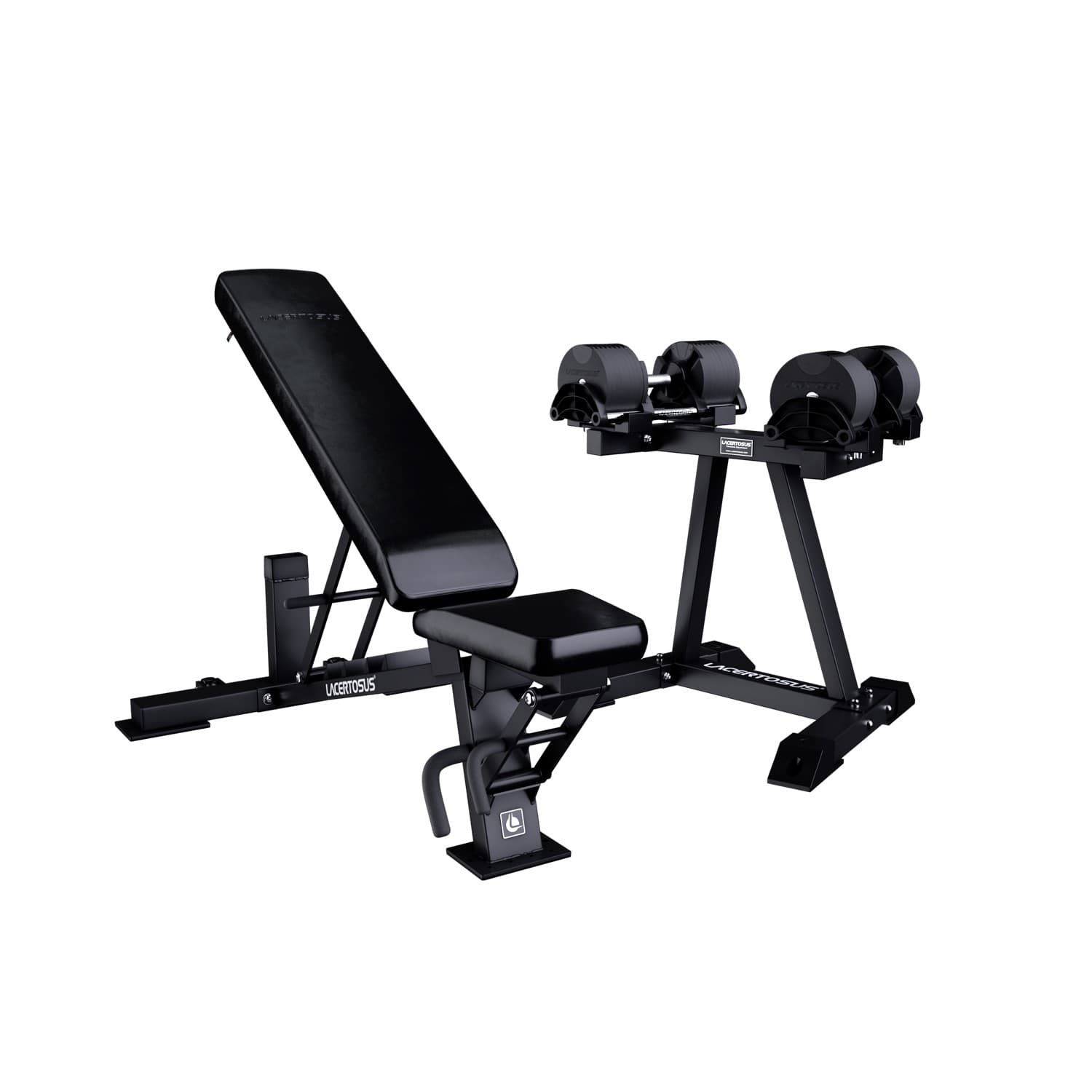 Set Selektor con Rastrelliera e Panca