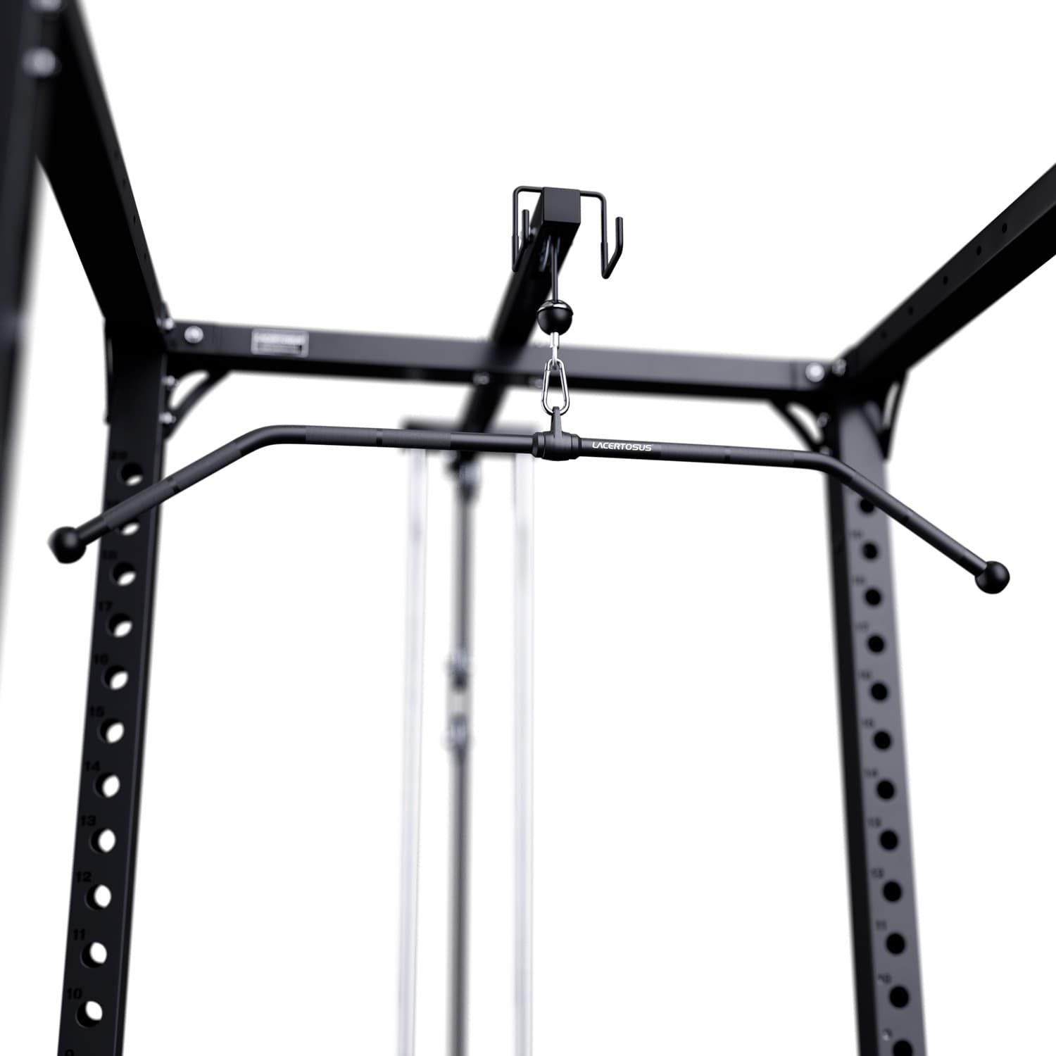 Sbarra Curva Lat Machine 122 cm - Black Series — vista 2