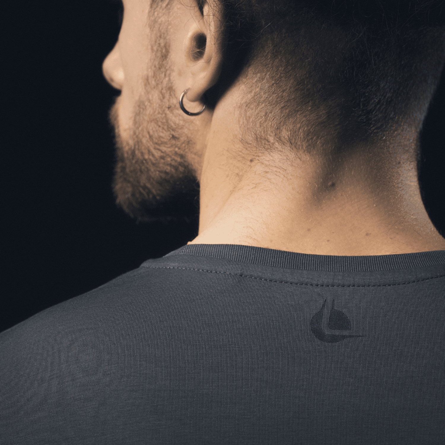 T-shirt Grigia S — vista 3