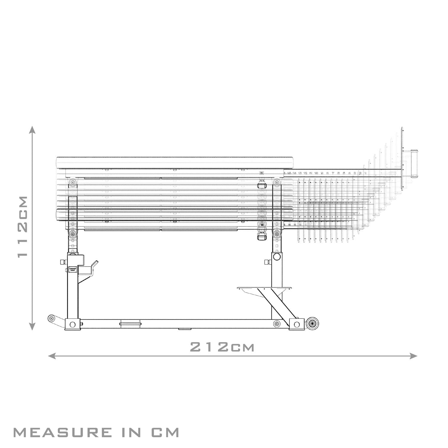 Seal Row Bench — vista 13