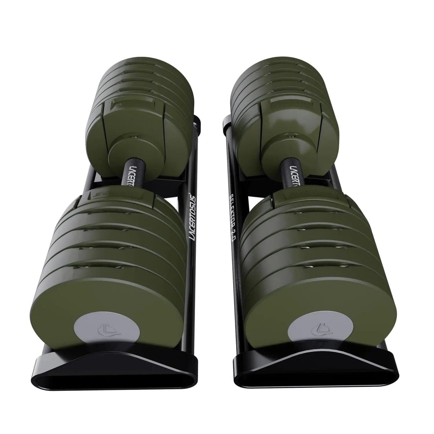 SELEKTOR 2.0 - Manubri Regolabili 2-40Kg (Tactical Green) (coppia) — vista 3