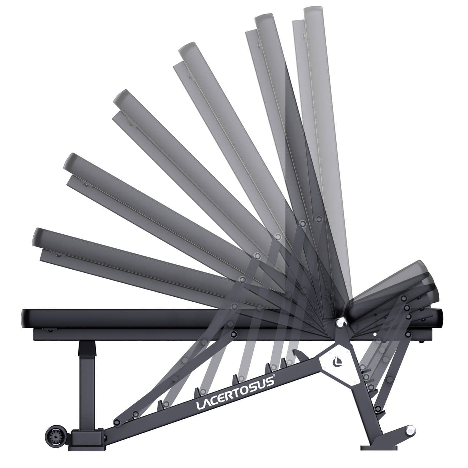 Panca regolabile PRO Black — vista 8