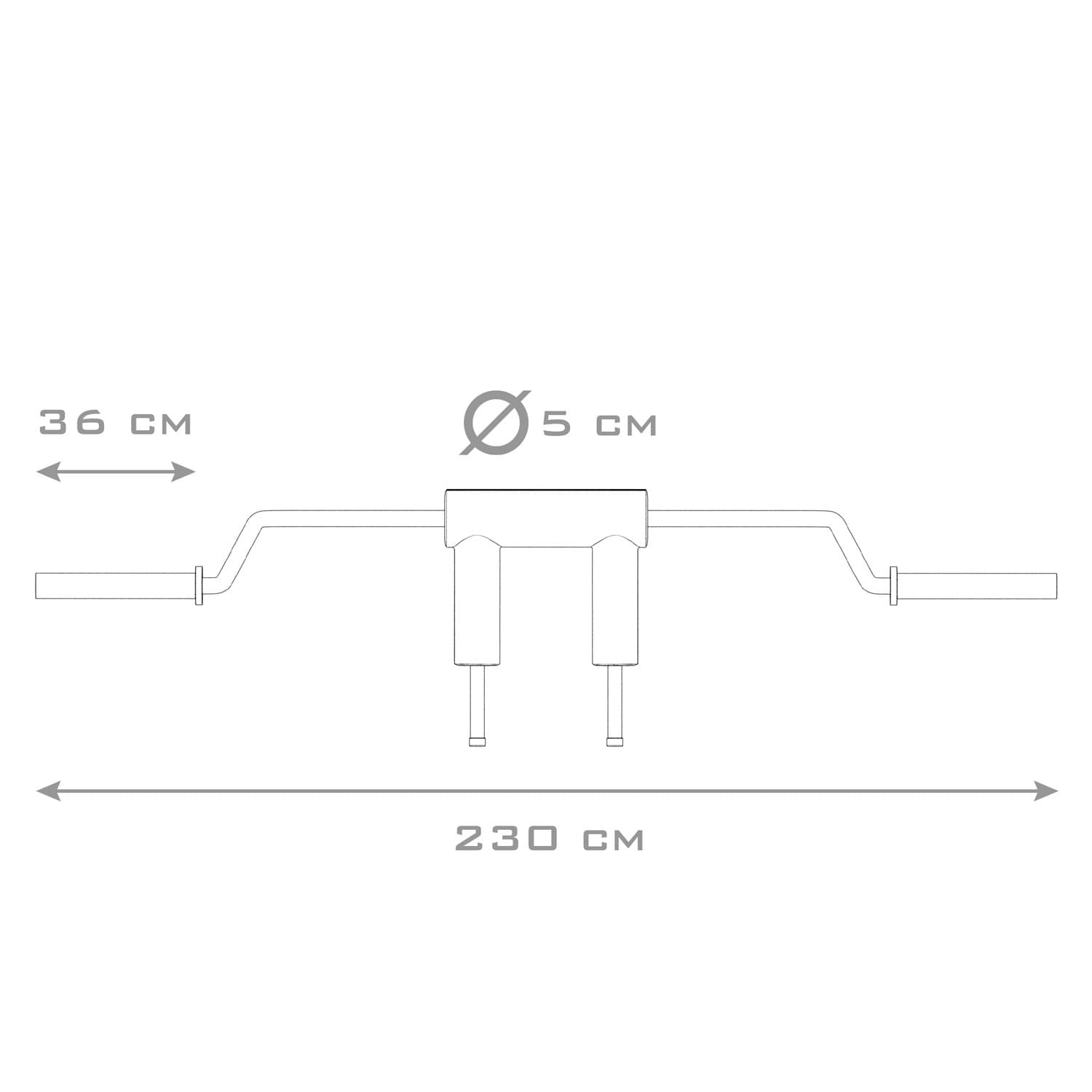 Safety Squat Bar — vista 5