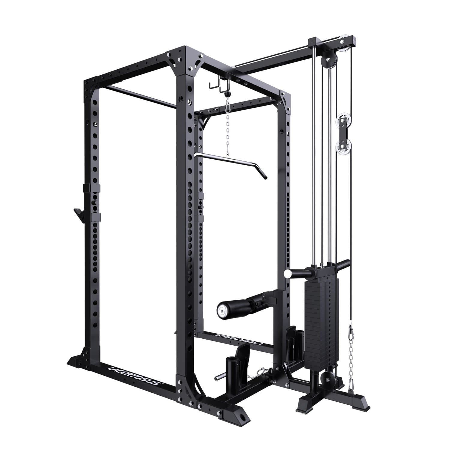 Lacertosus PRO Power Rack + Lat Machine Set 2 — vista 3