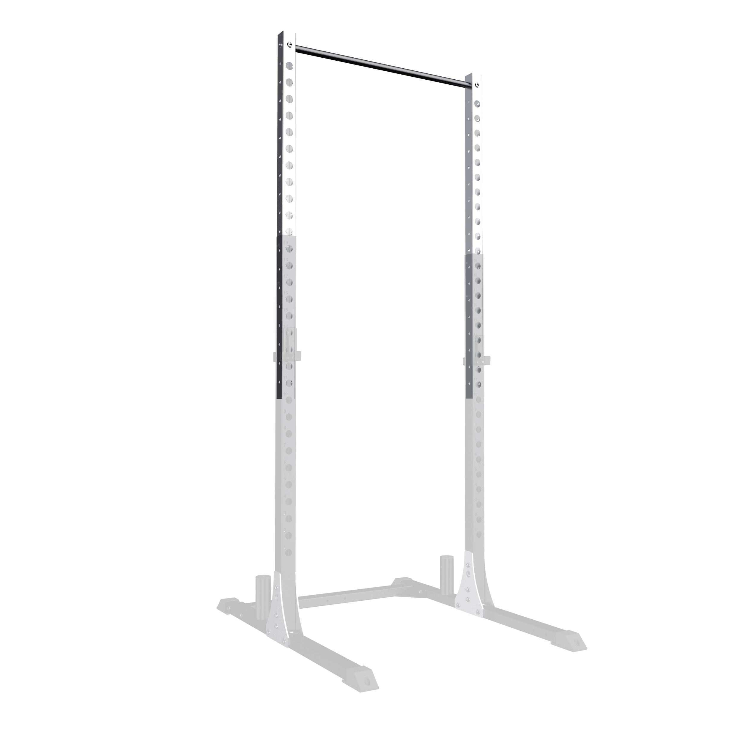 Adjustable Pull-Up Bar for Half Rack PRO — vista 3