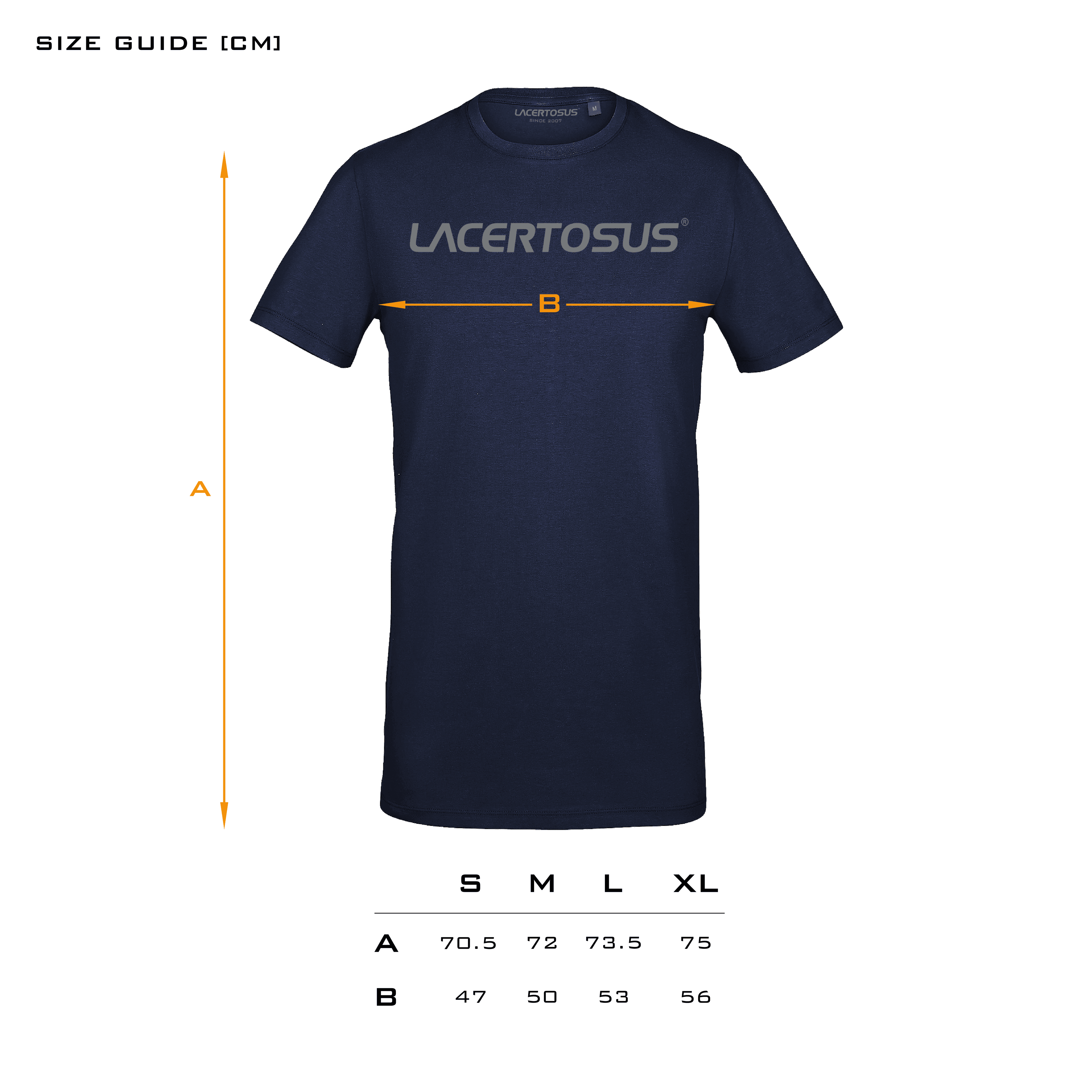 T-shirt Blue XL — vista 4