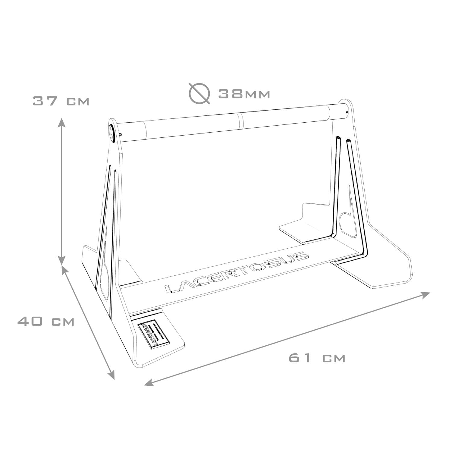 Parallettes PRO — vista 4