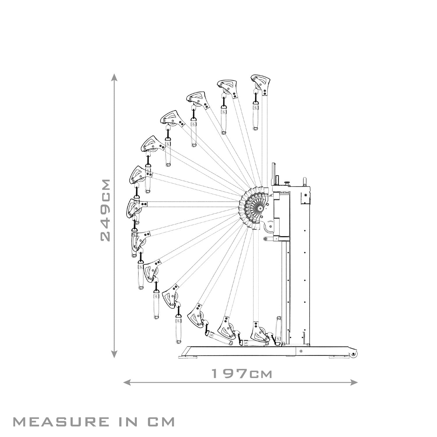 Lacertosus Dual Arm Kompressor — vista 11