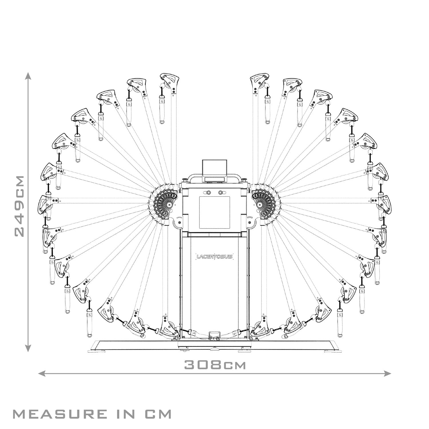 Lacertosus Dual Arm Kompressor — vista 12