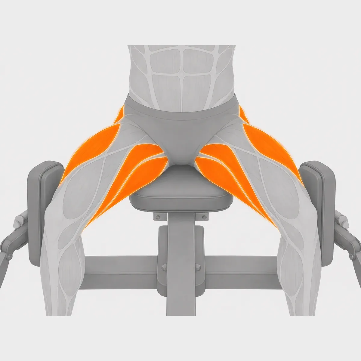 Abductor & Adductor Selektorized — vista 2